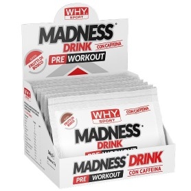 Pre Workout WHY Sport, Madness Drink, 20 buste