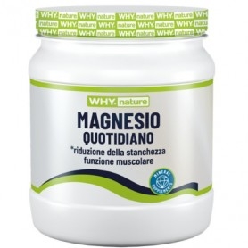 Zinco e Magnesio WHY Nature, Magnesio Quotidiano, 300 g