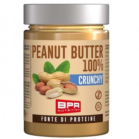 Burro di Arachidi BPR Nutrition, Peanut Butter 100%, 300 g