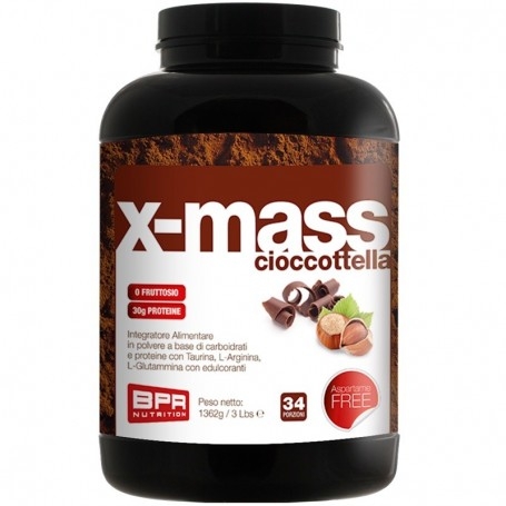 Weight Gainers BPR Nutrition, X-Mass, 1362 g