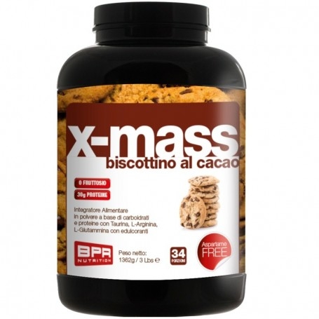 Scadenza Ravvicinata BPR Nutrition, X-Mass, 1362 g (Sc.03/2026)