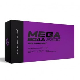 Aminoacidi Ramificati (Bcaa) Scitec Nutrition, Mega Bcaa 2300, 120 cps