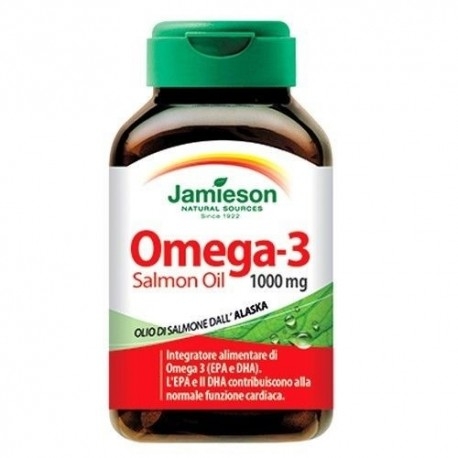 Confezioni Danneggiate Jamieson, Omega 3 Salmon Oil, 90 perle (danneggiato)