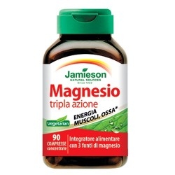 Confezioni Danneggiate Jamieson, Magnesio tripla azione, 90 cpr. (danneggiato)