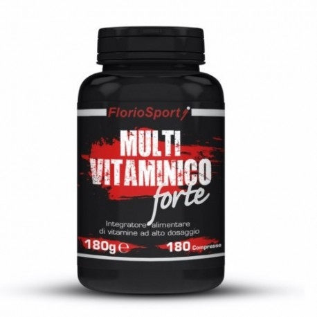 Confezioni Danneggiate FlorioSport, Multi Vitaminico Forte, 180 cpr. (danneggiato)