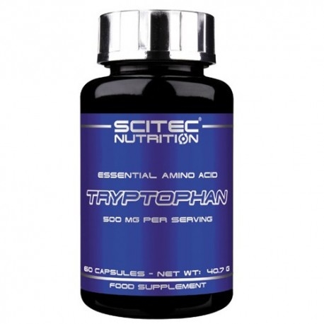 Triptofano Scitec Nutrition, Tryptophan, 60 cps.