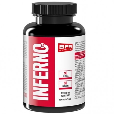 Dimagranti e Termogenici BPR Nutrition, Inferno 2.0, 90 cps