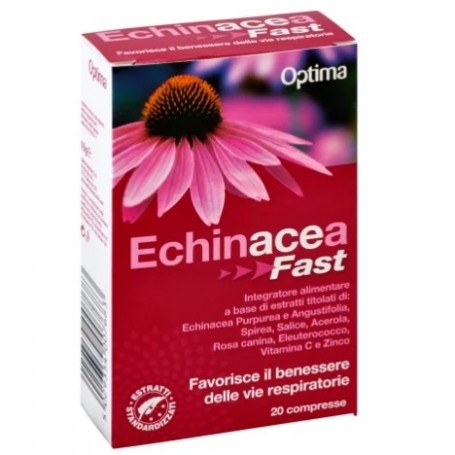 Echinacea Optima Naturals, Echinacea Fast, 20 cpr