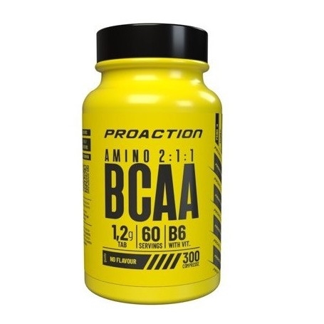 Aminoacidi Ramificati (Bcaa) Proaction, Amino 2:1:1 Bcaa, 300 cpr