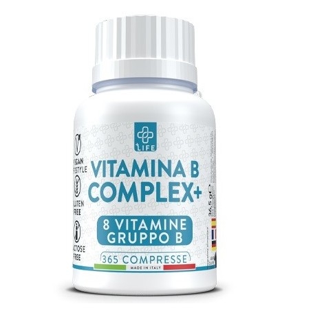 Vitamina B +Life, Vitamina B Complex+, 365 cpr