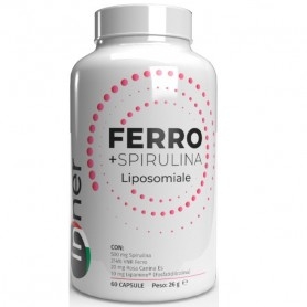 Ferro Inner, Ferro+ Spirulina Liposomiale, 60 cps