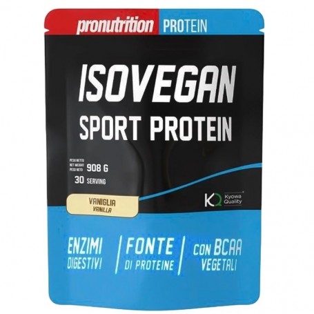 Proteine Vegetali Pro Nutrition, Iso Vegan Sport Protein, 908 g.