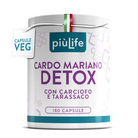 Cardo mariano +Life, Cardo Mariano Detox, 180 cps