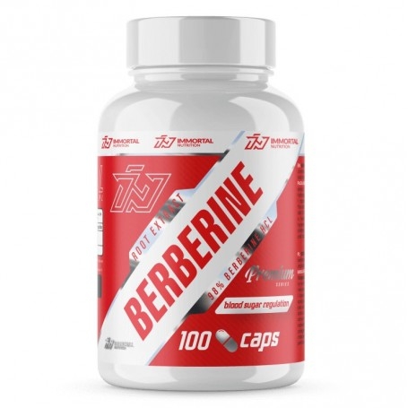 Berberina Immortal Nutrition, Berberine, 100 cps