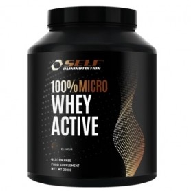 Proteine del Siero del Latte (whey) Self Omninutrition, 100% Micro Whey Active, 2000 g