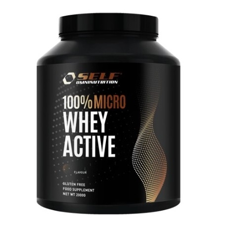 Proteine del Siero del Latte (whey) Self Omninutrition, 100% Micro Whey Active, 2000 g