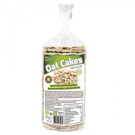 Scadenza Ravvicinata Daily Life, Oat Cakes Gallette d'avena Biologiche, 100 g (Sc.12/2025)