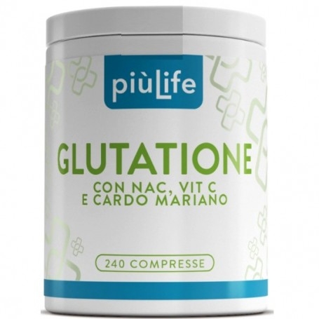 Antiossidanti +Life, Glutatione, 240 cpr Antiossidanti +Life, Glutatione, 240 cpr