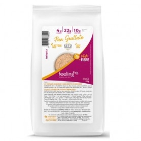 Pane e Prodotti da Forno Feeling Ok, Pan Grattato High + Fibre, 250 g
