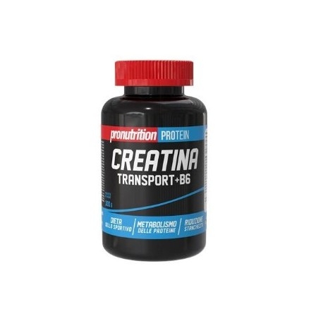 Creatina Pro Nutrition, Creatina Transport + B6, 200 cpr.