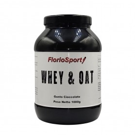 Scadenza Ravvicinata FlorioSport, Whey & Oat, 1000 g (Sc.12/2025)