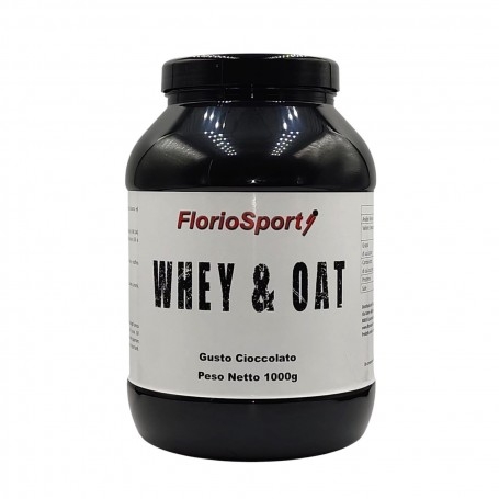 Scadenza Ravvicinata FlorioSport, Whey & Oat, 1000 g (Sc.12/2025)