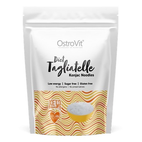 Pasta e Riso OstroVit, Diet Tagliatelle Konjac Noodles, 400g