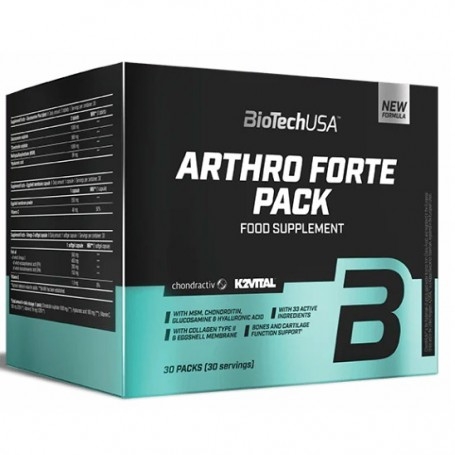 Funzionalità articolare Biotech Usa, Arthro Forte, 30 Pack