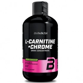 Carnitina Biotech Usa, L-Carnitine+Chrome, 500 ml