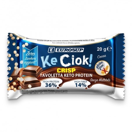 Biscotti e Dolci Eurosup, Keciok Tavoletta Keto, 20 g