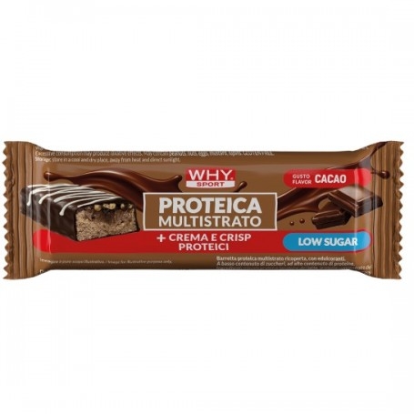 Barrette proteiche WHY Sport, Proteica Multistrato, 60 g