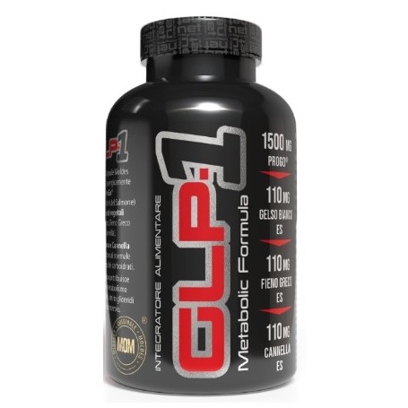 Metabolismo dei carboidrati Net Integratori, GLP - 1 Metabolic Formula, 60 cpr