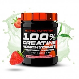 Creatina Scitec Nutrition, 100% Creatine Monohydrate aromatizzata, 300 g
