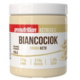 Creme Sugar Free Pro Nutrition, Crema Keto Cioccolato Bianco, 250 g
