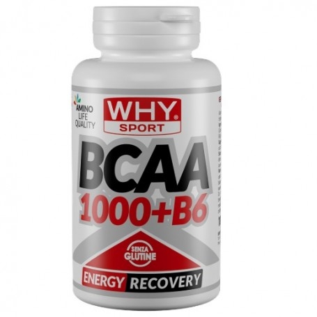 Aminoacidi Ramificati (Bcaa) WHY Sport, Bcaa 1000 + B6, 100 cpr