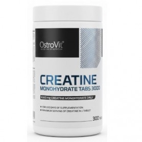 Creatina Ostrovit, Creatine Monohydrate, 300 cpr