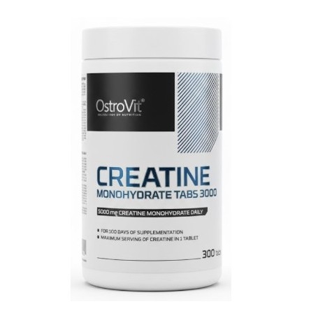 Creatina Ostrovit, Creatine Monohydrate, 300 cpr