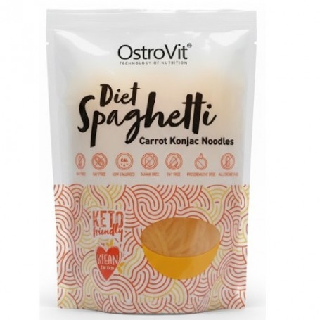 Pasta e Riso OstroVit, Diet Spaghetti Carrot Konjac Noodles, 400 g