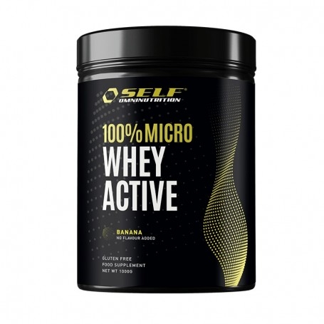 Scadenza Ravvicinata Self Omninutrition, 100% Micro Whey Active, 1000 g (Sc.01/2026)