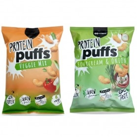 Pasti e Snack Go Fitness, Protein Puffs, 50 g