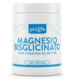 Zinco e Magnesio +Life, Magnesio Bisglicinato, 180 cps