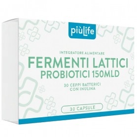 Probiotici +Life, Fermenti Lattici Probiotici 150 mld, 30 cps