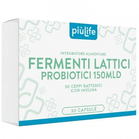 Probiotici +Life, Fermenti Lattici Probiotici 150 mld, 30 cps