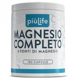 Zinco e Magnesio +Life, Magnesio Completo, 180 cps