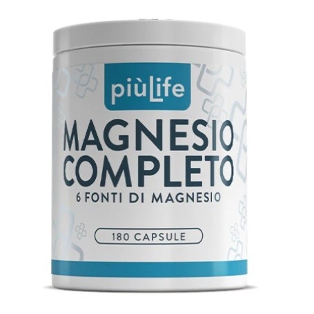 Zinco e Magnesio +Life, Magnesio Completo, 180 cps