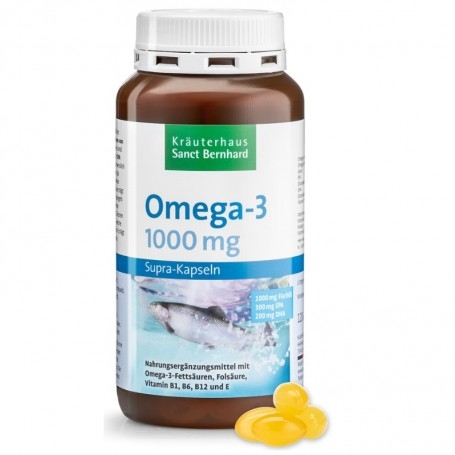Sanct Bernhard, Omega-3, 400&nbsp;Cps.