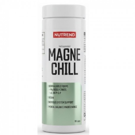 Zinco e Magnesio Nutrend, Magnechill, 90 cps