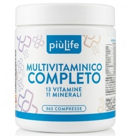 Multivitaminici - Multiminerali +Life, Multivitaminico Completo, 365 cpr