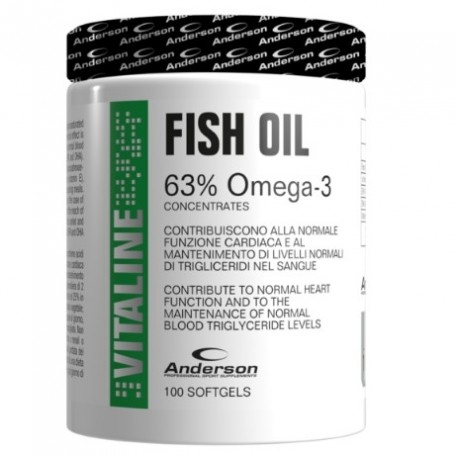 Omega 3 Anderson, Fish Oil, 100 cps