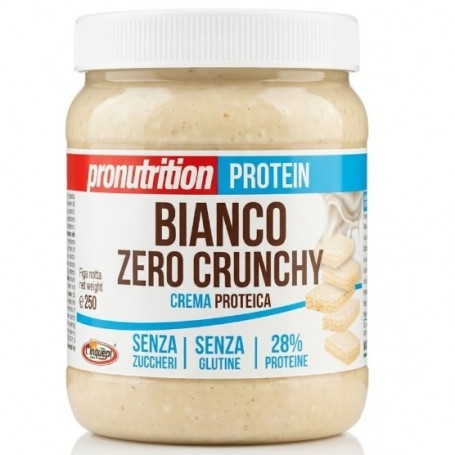 Creme Proteiche Pro Nutrition, Bianco Zero Crunchy, 350 g